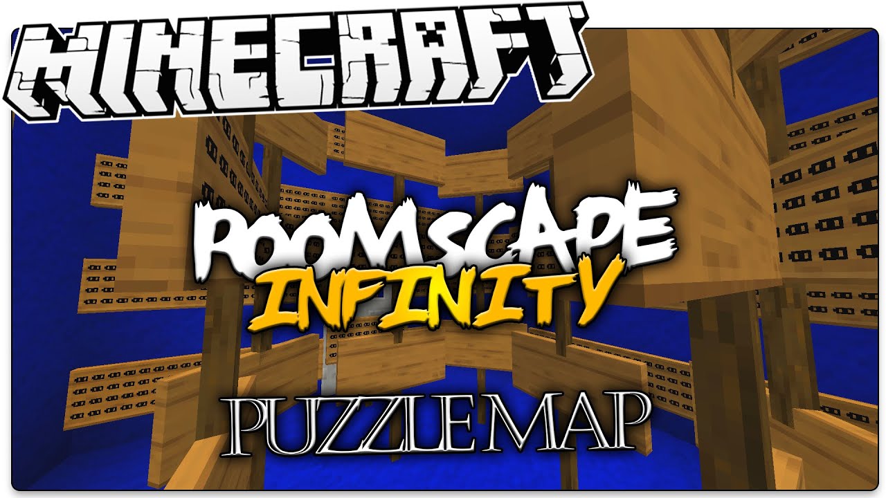 Minecraft | THE INFINITE ROOM | RoomScape 6 Puzzle Map (Minecraft Custom Map)