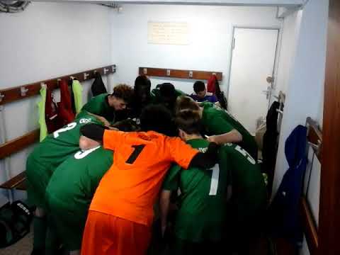 Joie de vestiaire U18 17.02.2017