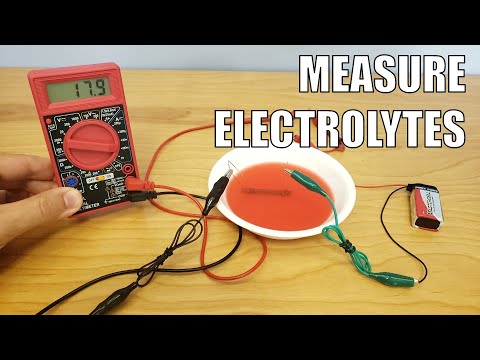 Measure Electrolytes in Sports Drinks - Science Project