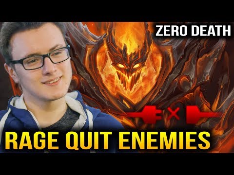 Miracle- Shadow Fiend RAGE QUIT Enemies [Fullgame] Dota 2
