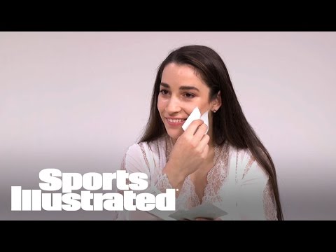 Two-Time Olympic Champion Gymnast Aly Raisman Participates In Office Olympics | Sports Illustrated