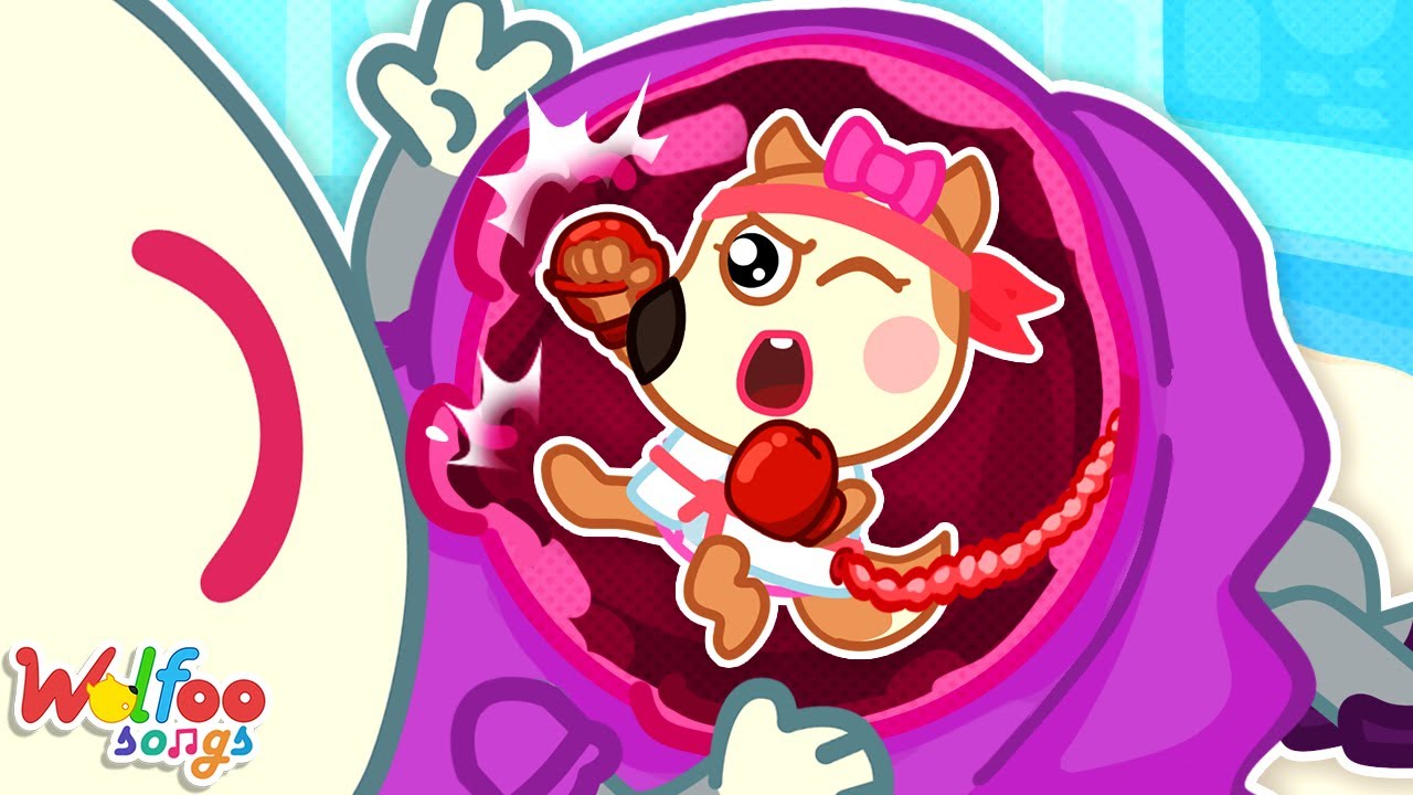 Mamãe, o que tem na sua barriga? 😱 Canção da barriga de bebê 🌸 Lucy Canções Infantis