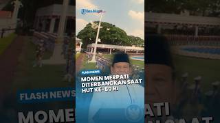 Ekspresi Presiden Prabowo Jadi Sorotan saat Ratusan Merpati Putih Diterbangkan