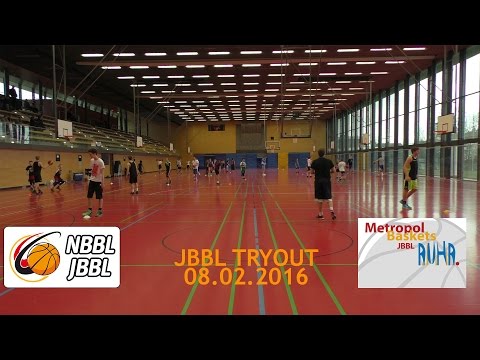 JBBL Tryout am 08.02.2016 in Recklinghausen!