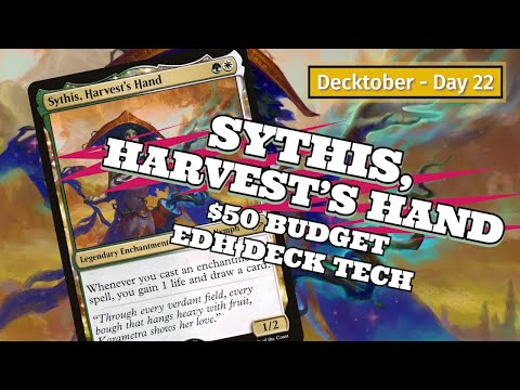 Sythis, Harvest's Hand $50 BUDGET Deck Tech! | DECKTOBER | MTG EDH | Magic The Gathering