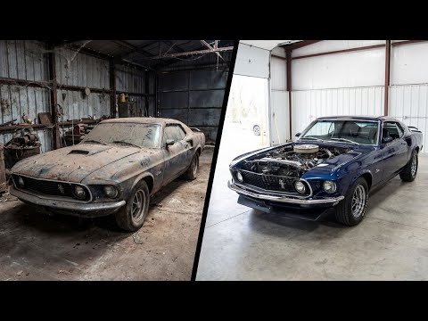 18 Years Abandoned Car Restored | From Rust to Running Again