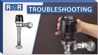 Troubleshooting a Sloan Optima Flushometer | Repair and Replace