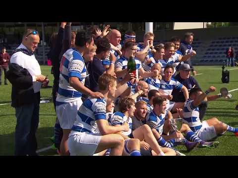 Rugby Club Hilversum Beating 'T gooi in the final, Hattrick Sep Visser.