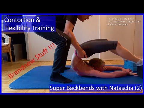 Contortion Training by Flexyart 226: Cheststands with Nat - Also for Yoga, Poledance, Ballet, Dance