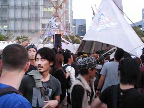 Miki Litvak Dropping Acid @ Nagisa Music Festival Autumn 2010, Tokyo, Japan