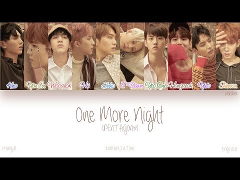 [HAN|ROM|ENG] PENTAGON (펜타곤) - One More Night (오늘까지만) (Color Coded Lyrics)