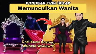 Download lagu The Secret of the Magic Trick to Make a Woman Appear from an Empty Chair Revealed❗❗ mp3