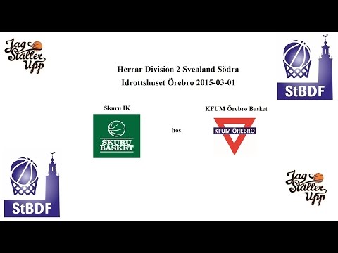 Skuru IK (Herrar) hos KFUM Örebro Basket - 2015-03-01