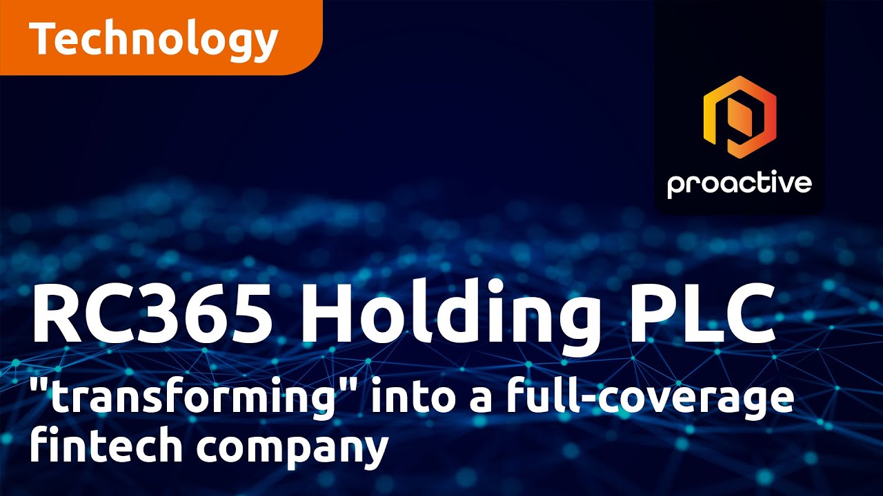 RC365 Holding PLC "transforming" into a full-coverage fintech company