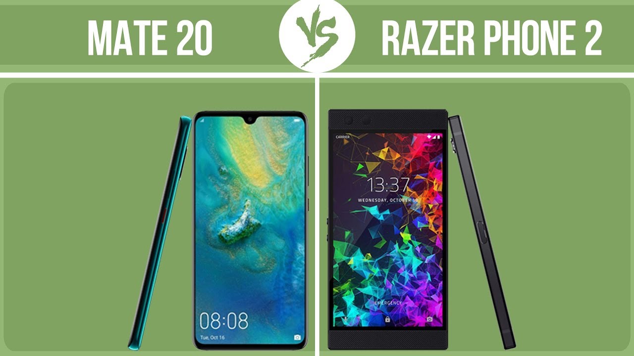 Huawei Mate 20 vs Razer Phone 2 ✔️