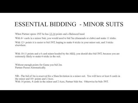 Essential Bridge - Distributional Responses to 1NT