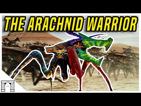 Starship Troopers Lore! The Arachnid Warrior Bug! Tool of Galactic Conquest