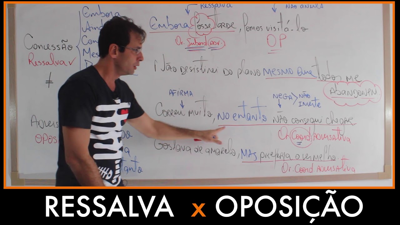 CONJUNÇÕES CONCESSIVAS versus CONJUNÇÕES ADVERSATIVAS