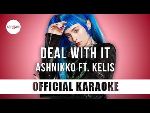 Ashnikko - Deal With It ft. Kelis (Official Karaoke Instrumental) | SongJam