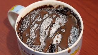Chocolate Mug Cake in Microwave