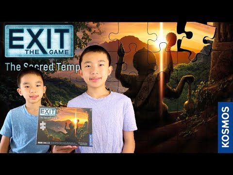 Exit the Game: The Sacred Temple Unboxing and Review | Look Who's Blogging