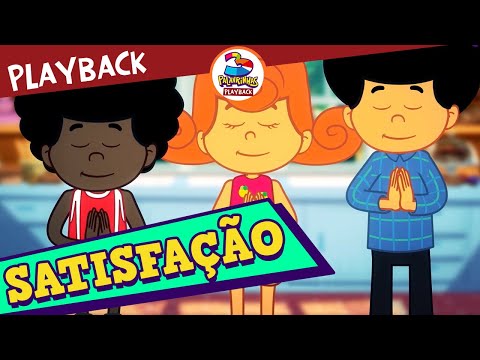 Satisfação- 3 Palavrinhas - Playback Volume 6