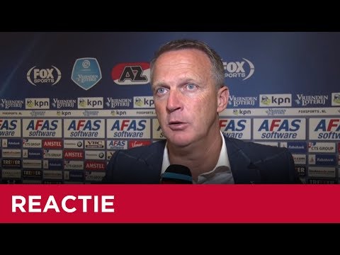Reactie Van den Brom | AZ - PEC Zwolle