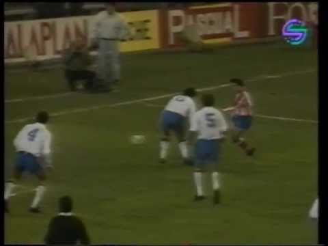 Atletico Madrid - Real Zaragoza 4-0  Liga 1990-1991