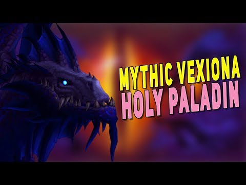 Mythic Vexiona - Holy Paladin (Glimmer) PoV | Ny'alotha Raid - WoW BfA 8.3
