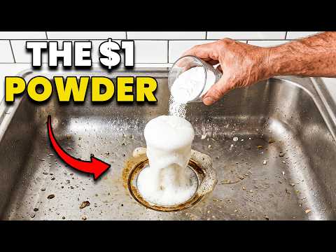 Your Clogged Drain Doesn't Need Drano — It Needs This $1 Powder