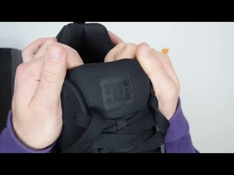 DC Shoes Court Graffik - Black / Black - Walktall | Unboxing | Hands on