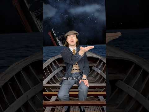Man in the Titanic's Lifeboat 🚢 #comedy #titanic #shorts