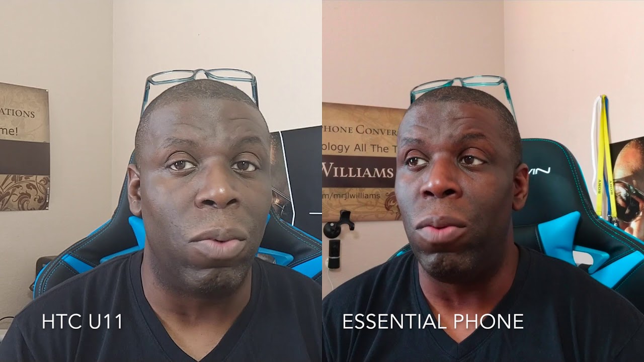 Essential Phone VS HTC U11 Front Camera Comparison | UPDATE IN DESCRIPTION