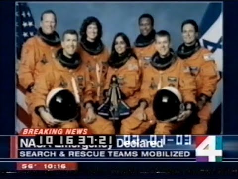 Space Shuttle Columbia Disaster - News Footage