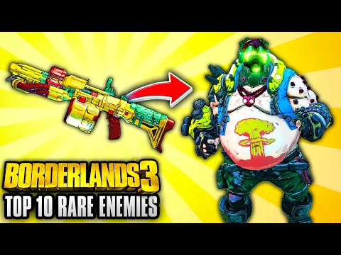 Borderlands 3 - Top 10 Legendary Weapons THAT DROP FROM RARE ENEMIES!