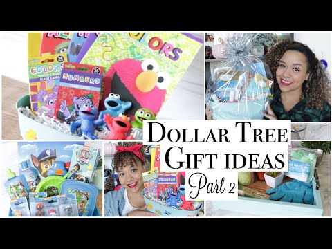 Dollar Tree Gift Ideas - DIY Gift Baskets