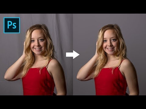How to Clean Wrinkly Backdrops in Photoshop