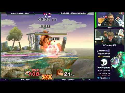 Xanadu 11/15/14 - Boss (Mario) vs. Fortune (DK)