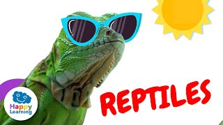 Cool facts about REPTILES | Happy Learning 🐉 🦎 🐍