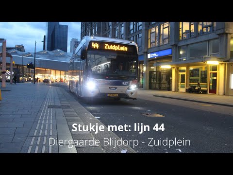 Stukje met: lijn 44 [RET] Blijdorp - Zuidplein