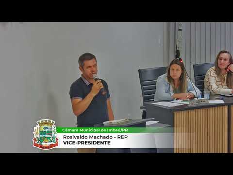 sessão da cãmara municipal de imbaú.