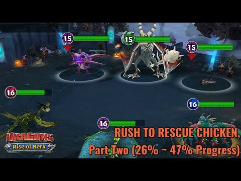 New Gauntlet Event: RUSH TO RESCUE CHICKEN, Part Two | Dragons: Rise of Berk
