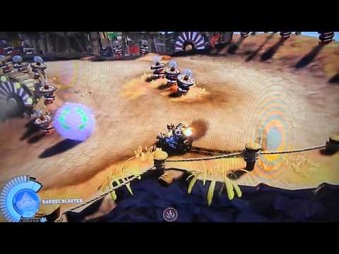 BRR Playing Skylanders SuperChargers: Level 8 - Cap'n Cluck's Chicken HQ Part 2