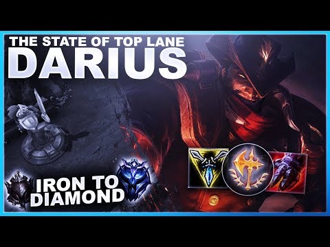 THE STATE OF TOP LANE WITH DARIUS! CAN WE SNOWBALL? - Iron to Diamond | League of Legends