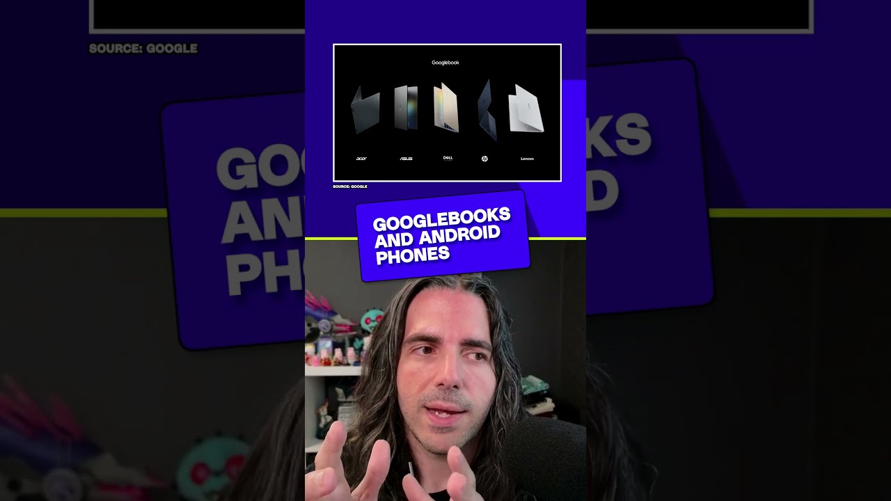 Googlebooks interaction with Android phones