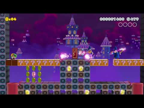 7-3 Menacing Magikoopas by SkellWar 🍄 Super Mario Maker 2 #aje