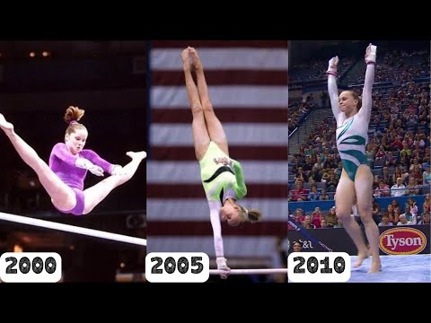 All Highest Score Uneven Bars Performance ✨ U.S. Gymnastics National Championships 2000-2010