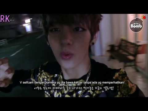 [INDO SUB] [BANGTAN BOMB] V's solo dance in the night