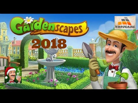 GARDENSCAPES Gameplay - Level 2018 (iOS, Android)