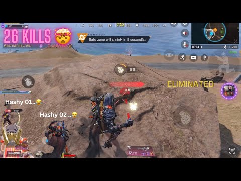 Must watch 🤯🤯 Insane 26 kills in call of duty mobile…🤯 #mustwatch  executed darksheperd 🤯#codm 